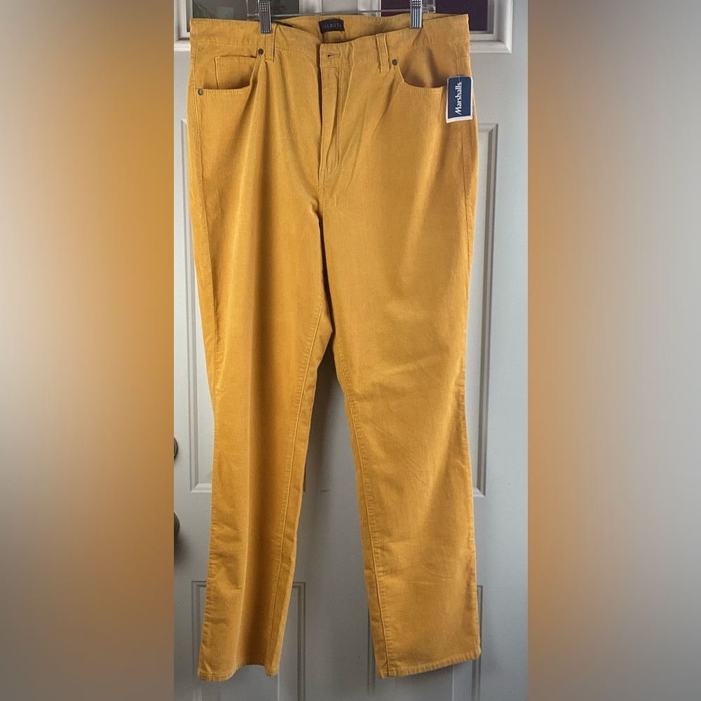 Talbots NWT Golden Corduroy Pants straight Leg